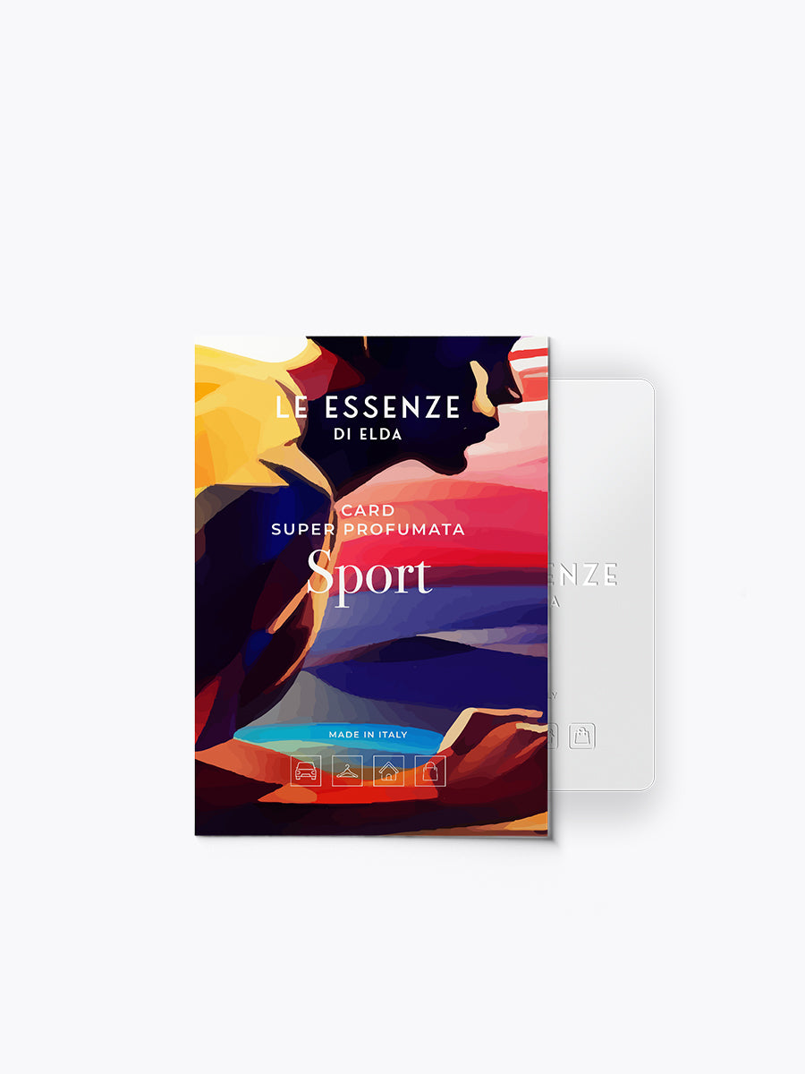 Colorful packaging with abstract design and text on a white background