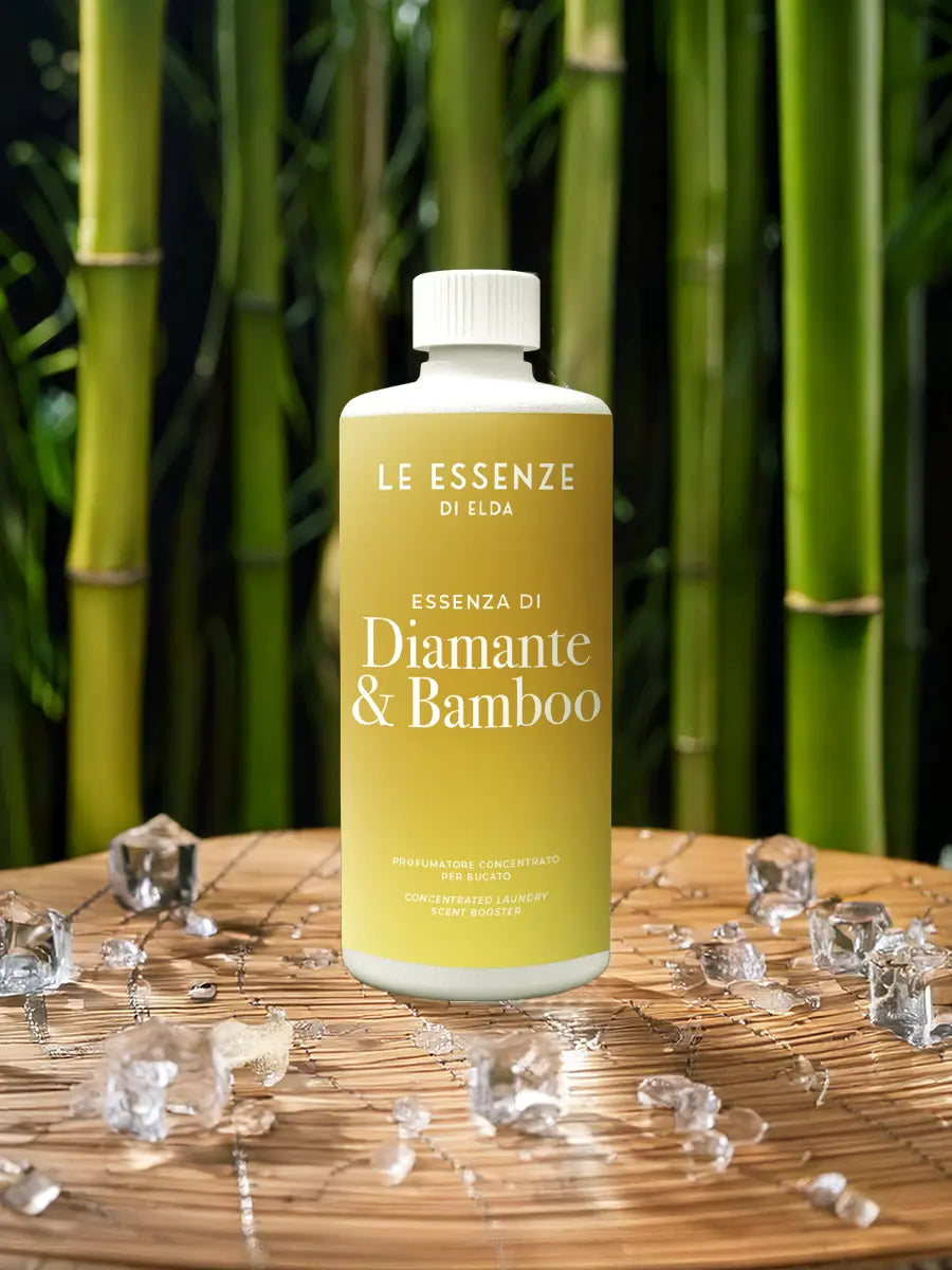 Blómlegur þvottailmur – Essenza di Diamante & Bamboo vara frá Scento Verslun