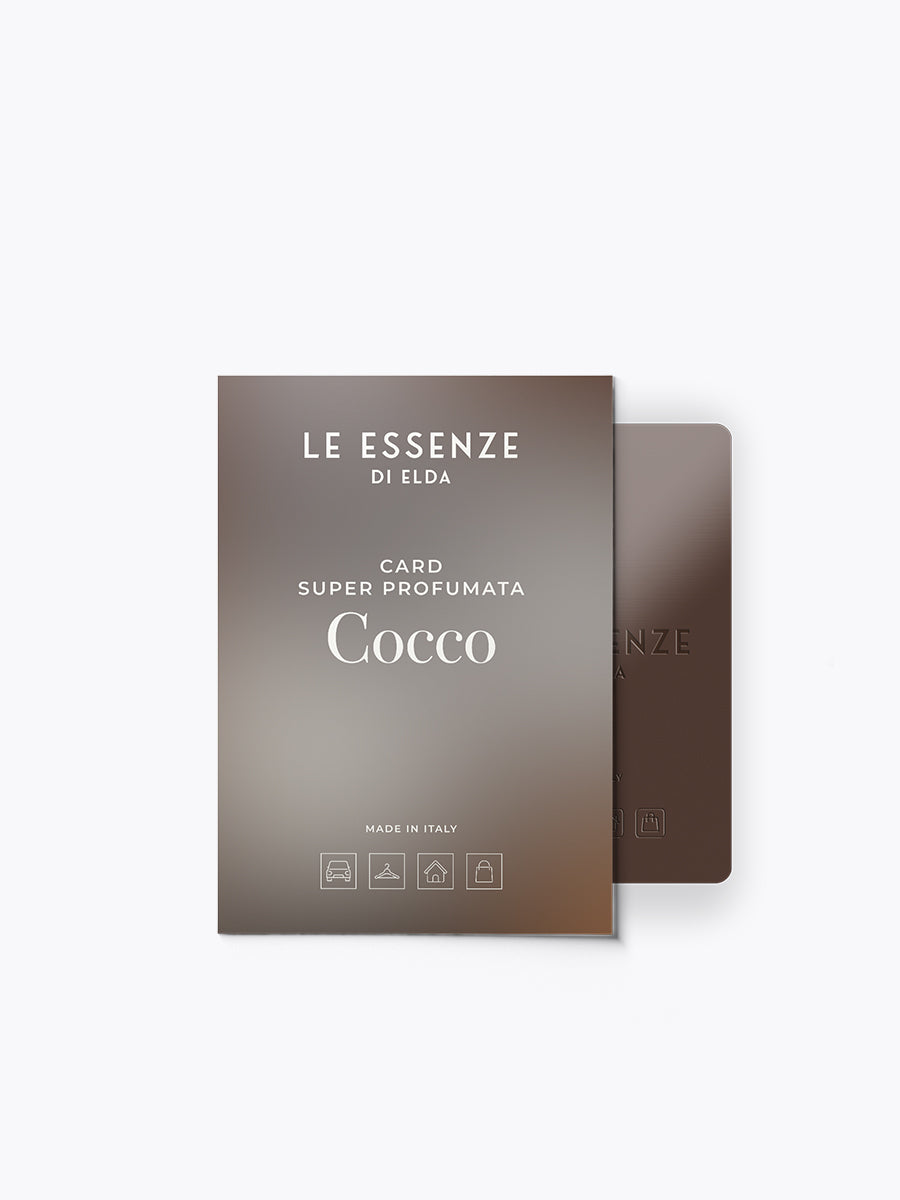 Le Essenze di Elda Cocco card on a white background